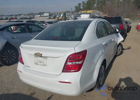 2017 Chevrolet Sonic Ls Auto from USA, damaged, VIN 1G1JB5SHXH4145610